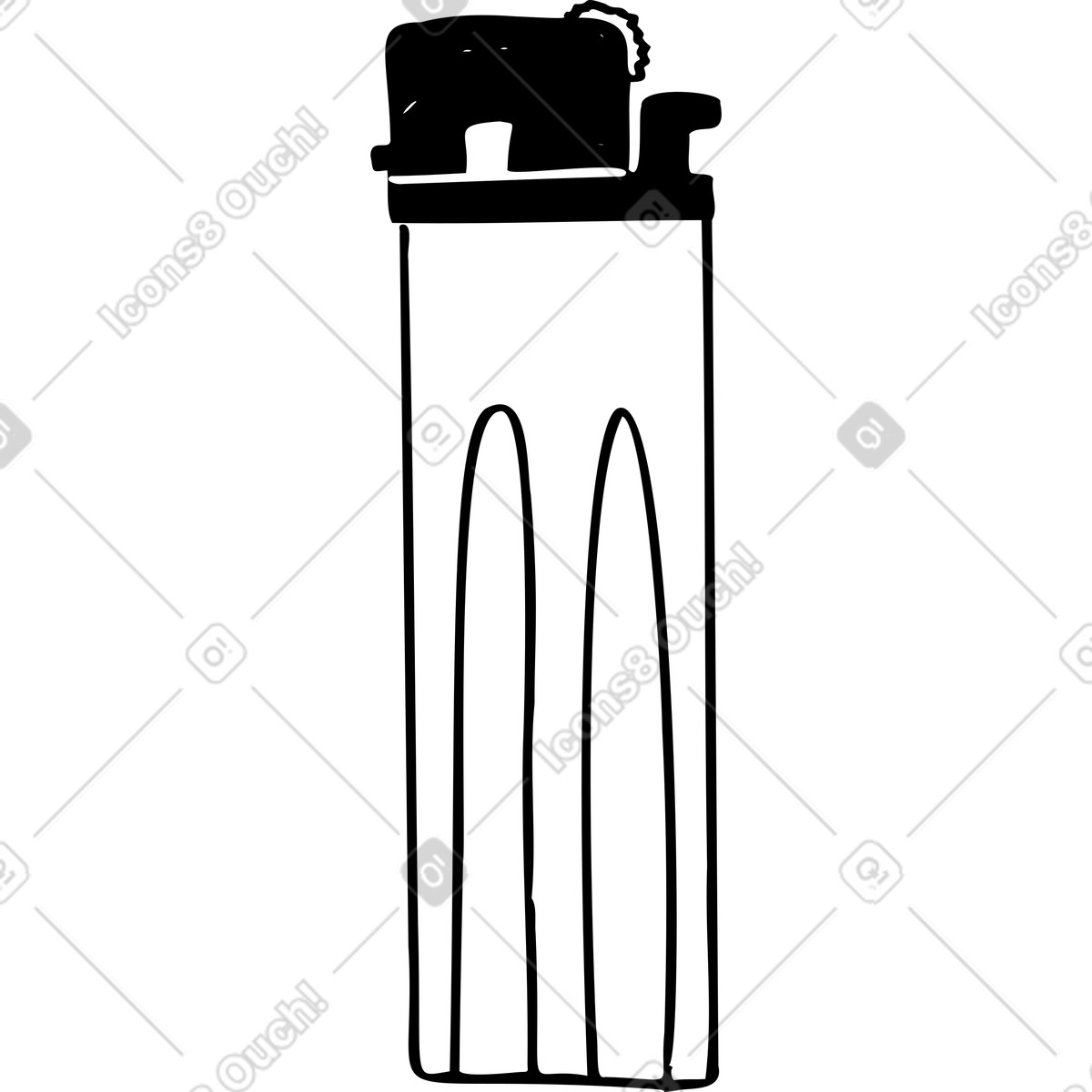 Иллюстрация Легче в стиле Marks — скачать в форматах PNG, SVG