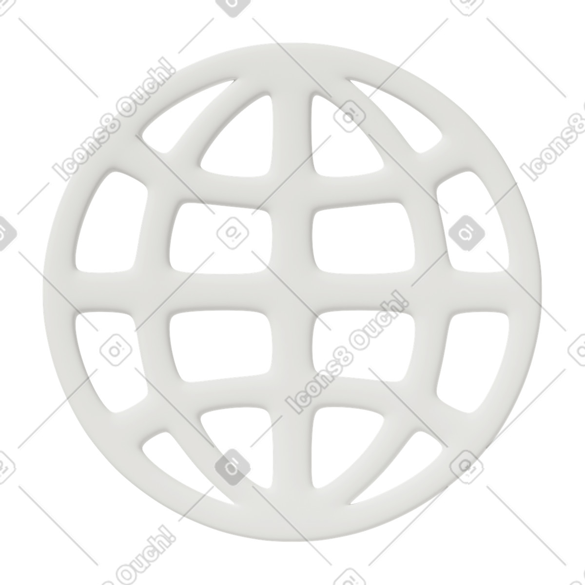 Earth planet 1 illustrazione in stile 3D Casual life scarica in PNG, SVG