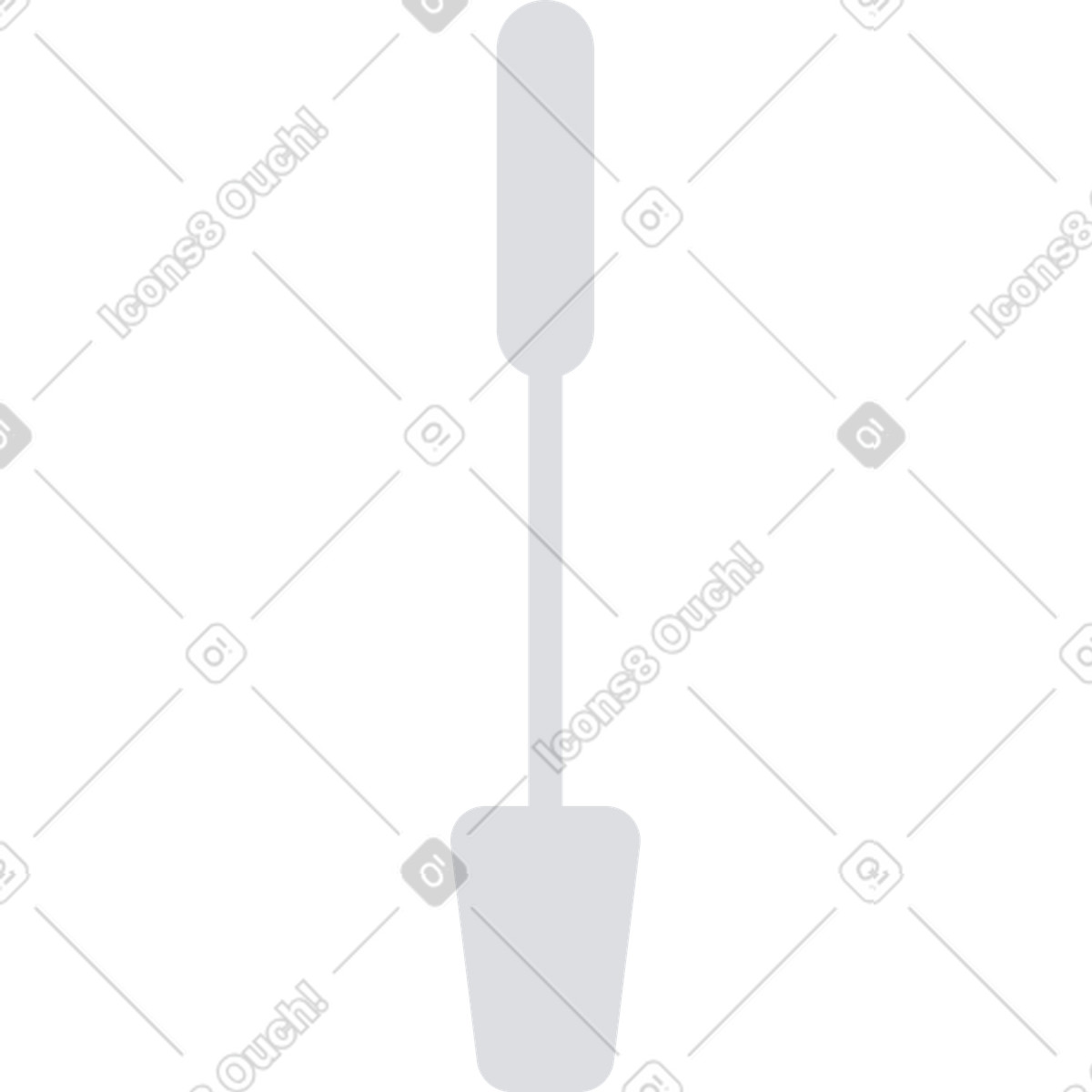 Spoon illustration in Urban style download in PNG, SVG