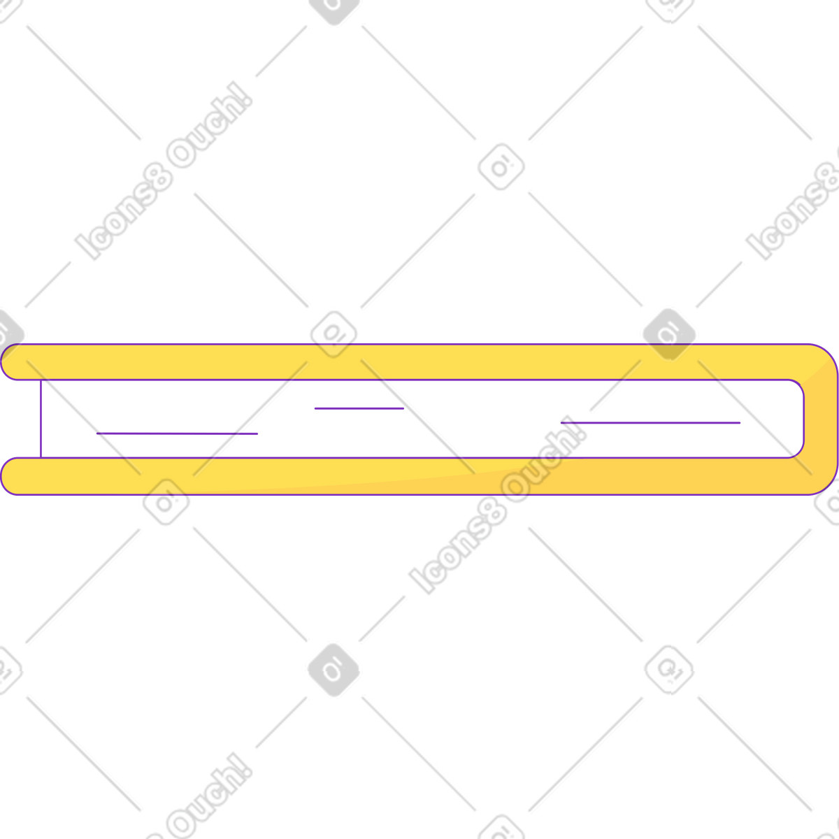 Book illustration in Elastic style download in PNG, SVG