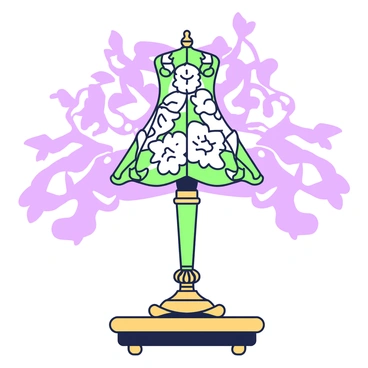 Art nouveau flowers