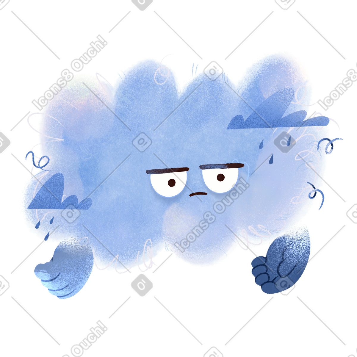 Иллюстрация Frustration в PNG и SVG