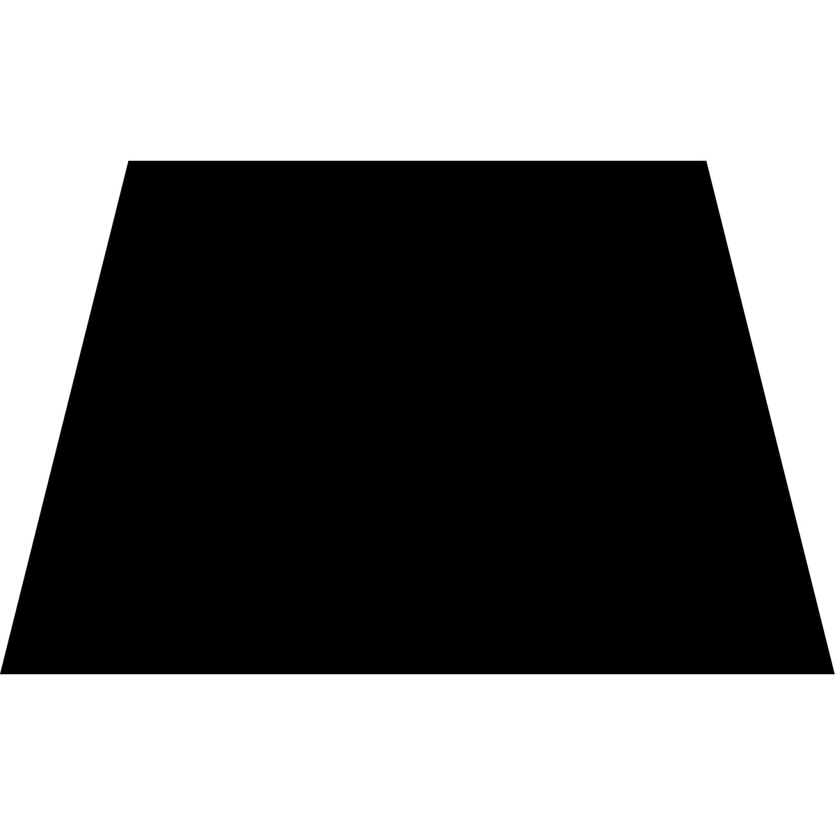 Illustration Trapeze black dans le style Fogg à télécharger aux formats PNG, SVG