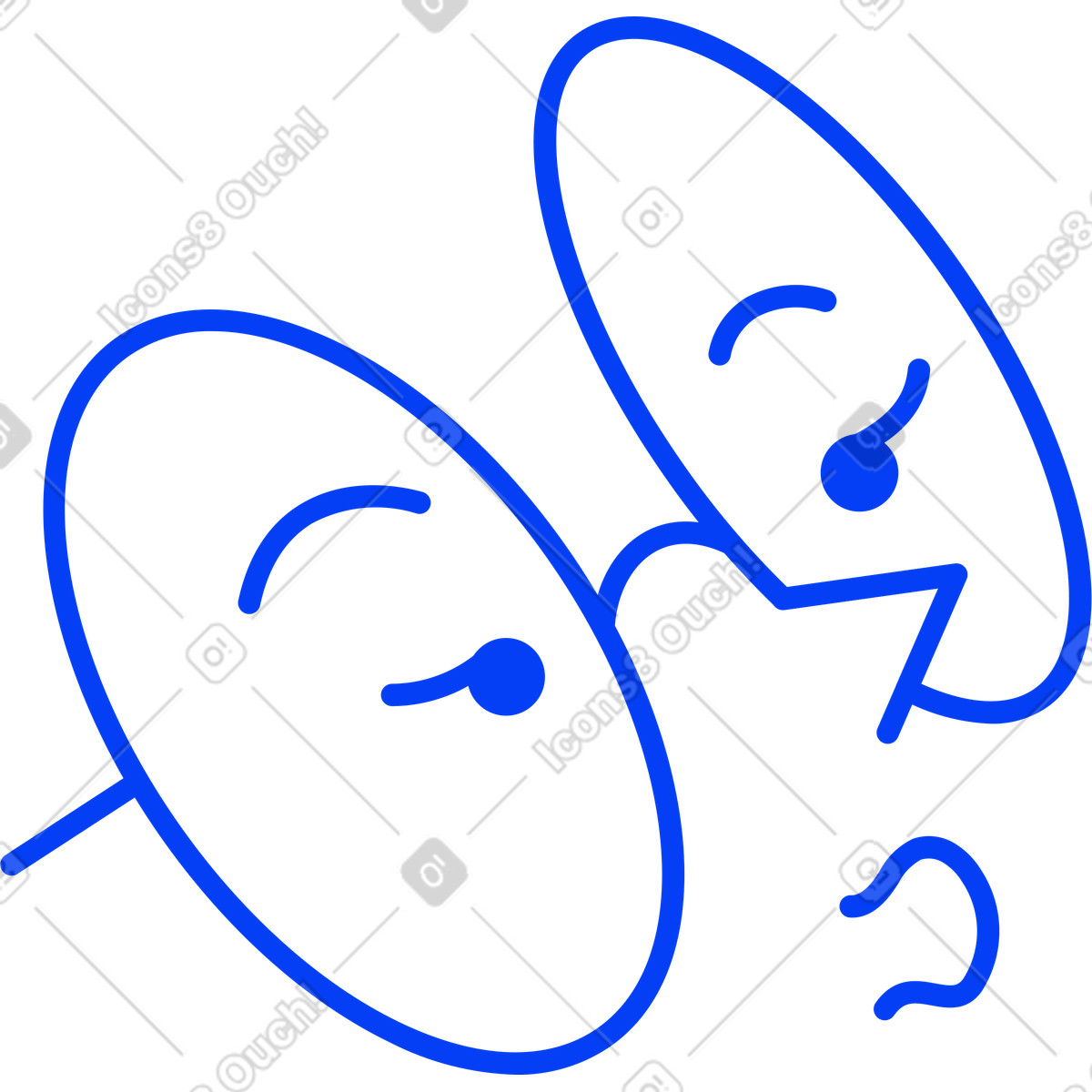 Buddy 스타일의 얼굴 일러스트레이션 PNG, SVG 다운로드