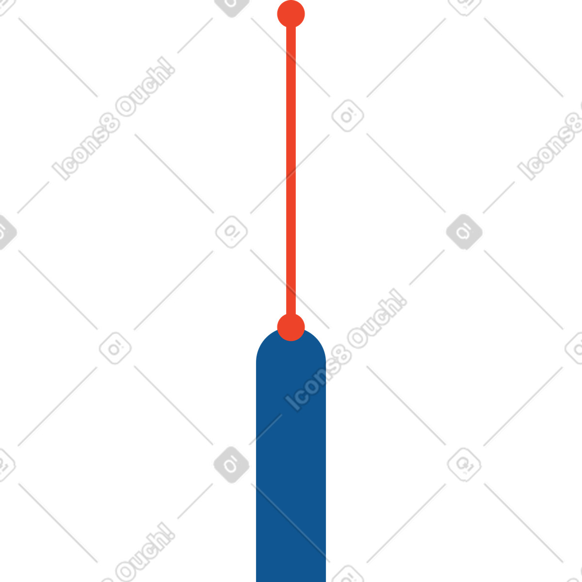 Laser pointer illustration in PNG, SVG
