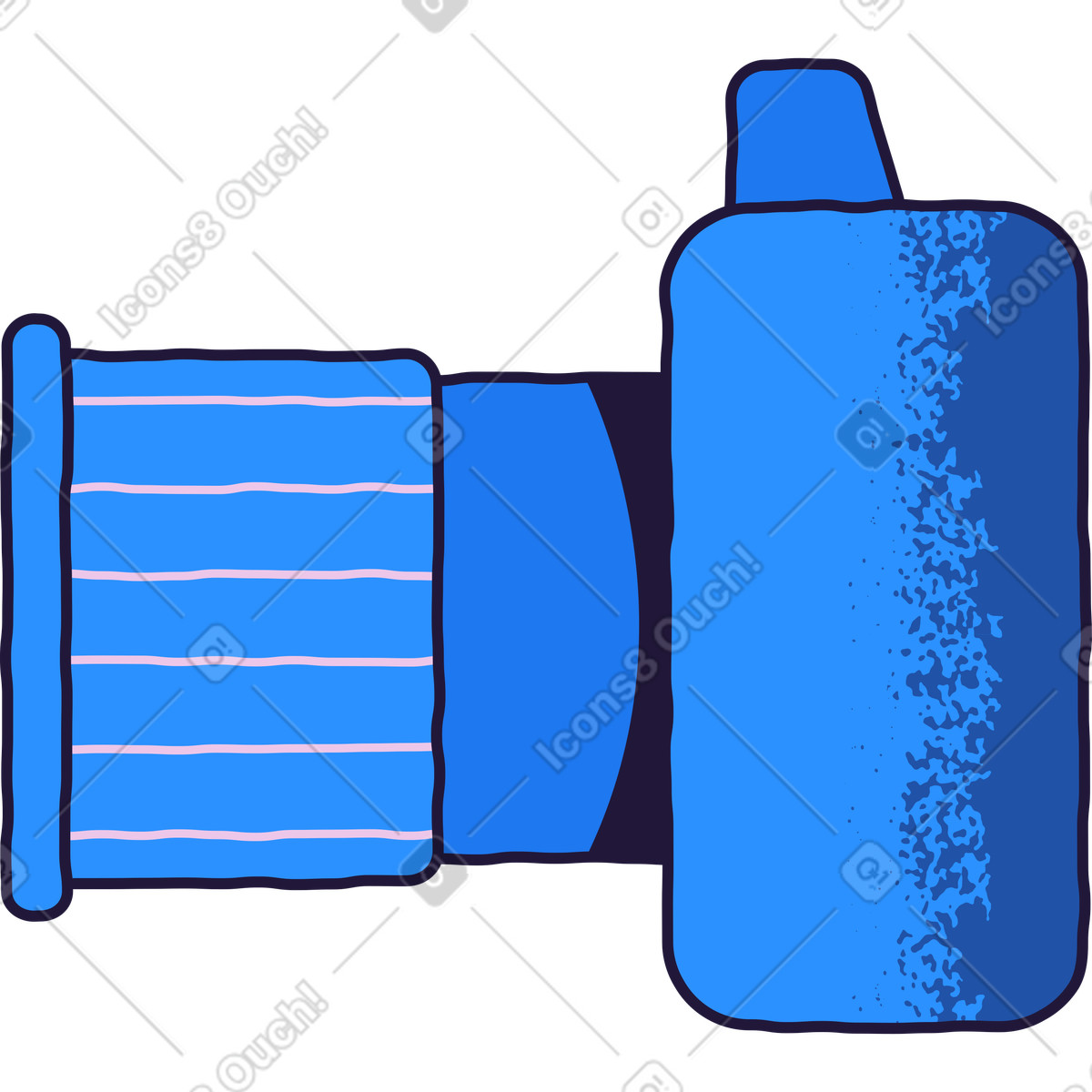Camera illustration in Conifer style download in PNG, SVG