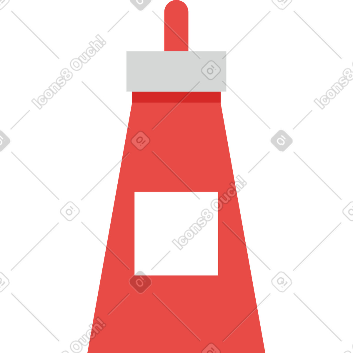 Ketchup illustrazione in stile Clip scarica in PNG, SVG