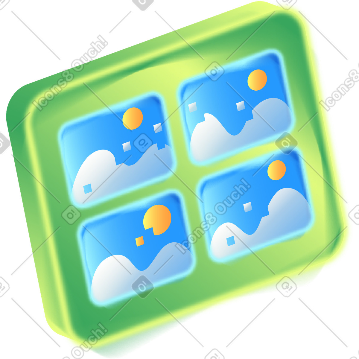 Generative bilder-Illustration im Burst-Stil als Download in PNG, SVG
