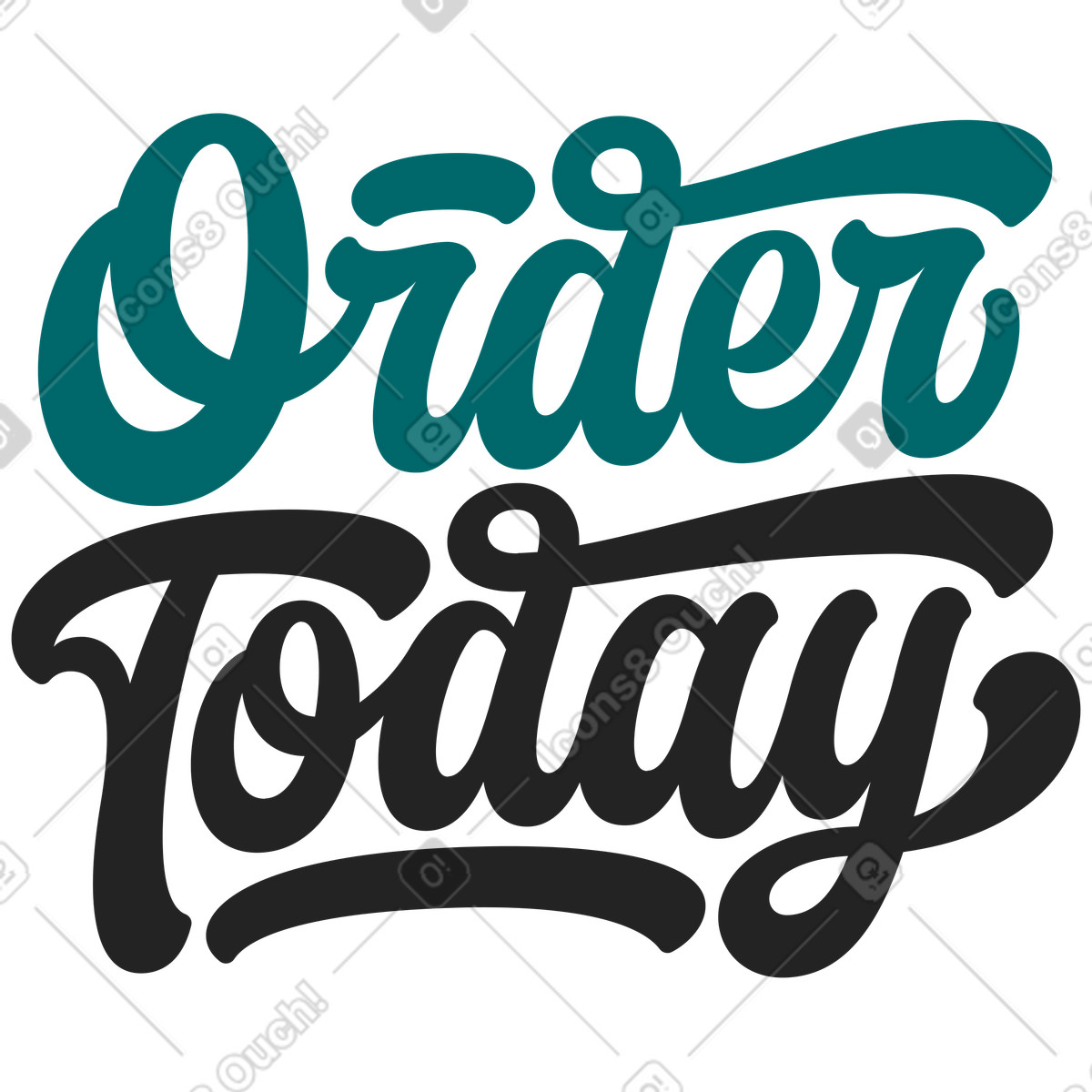 Ordine di lettere oggi illustrazione in stile Sammy Line scarica in PNG, SVG