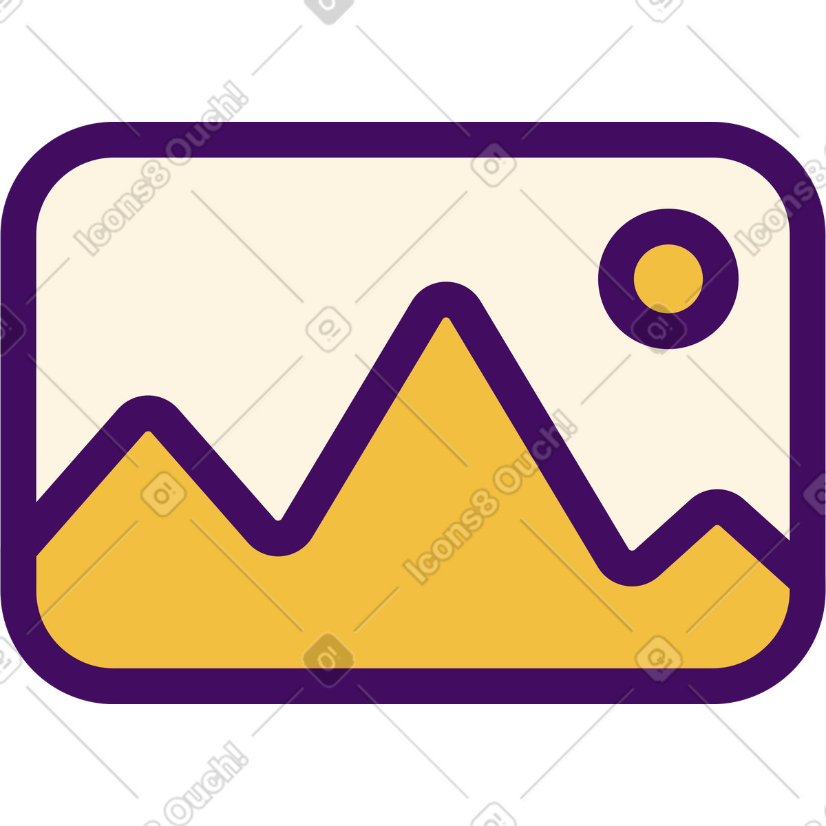 Иллюстрация Картина в стиле Simplistic — скачать в форматах PNG, SVG