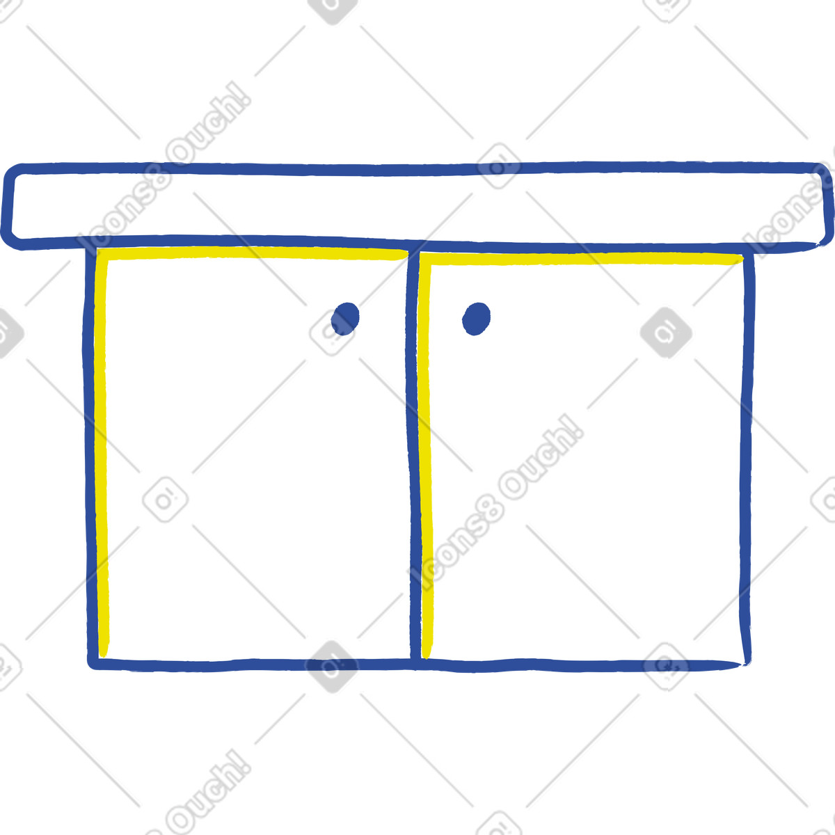 Illustration Armoire dans le style Lime à télécharger aux formats PNG, SVG