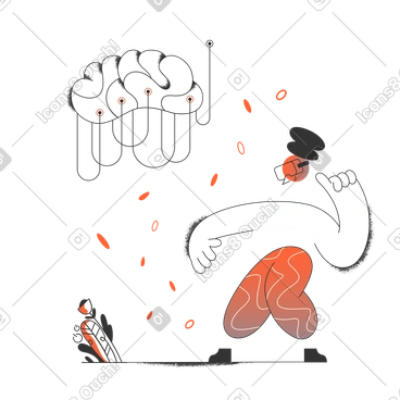 Man in virtual reality headset PNG, SVG
