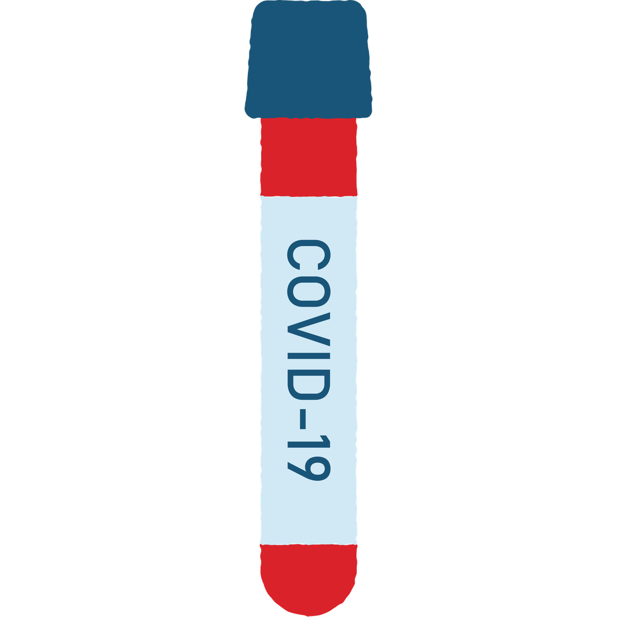 Ilustración Covid tester en estilo Cherry a descargar en PNG y SVG