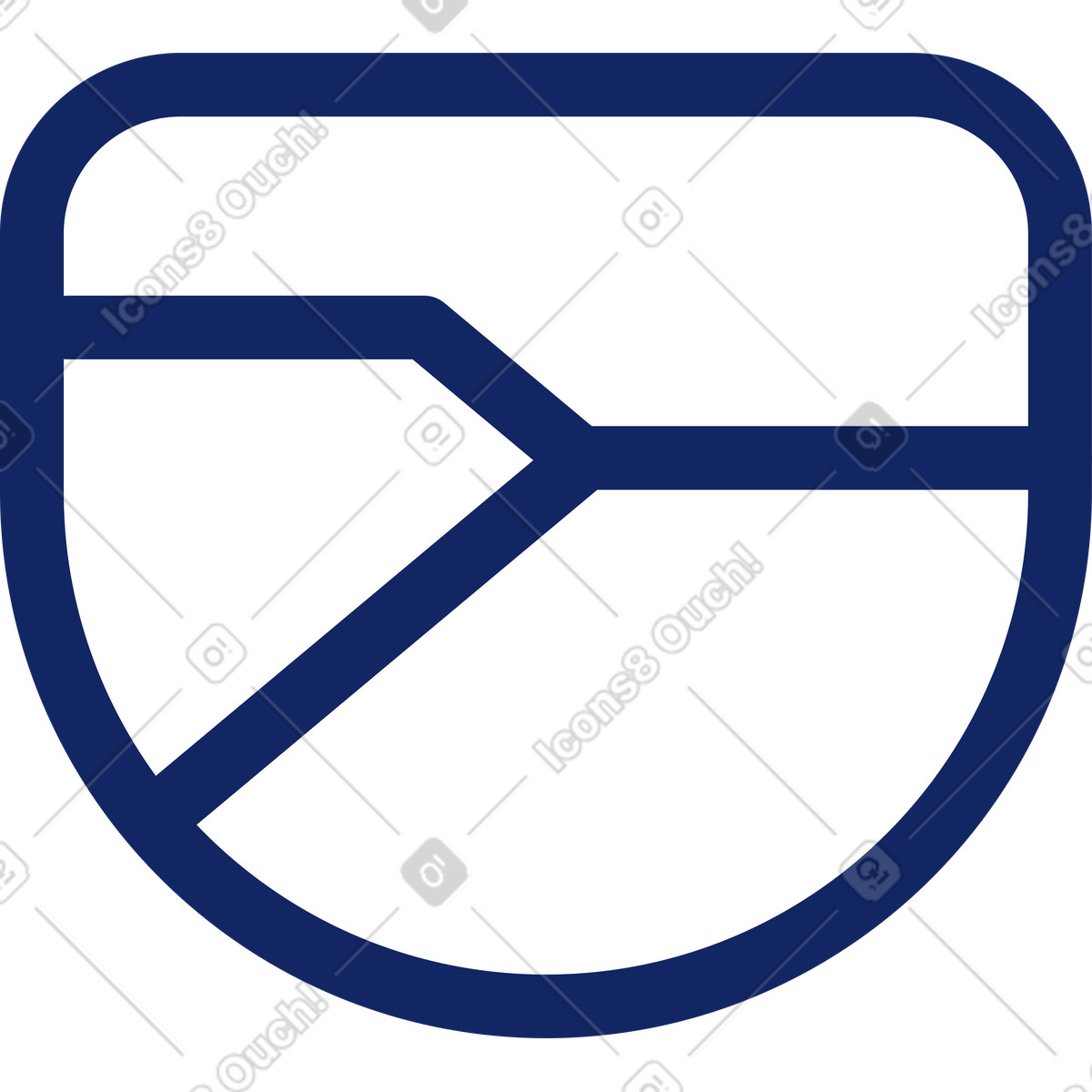 Vaso di fiori illustrazione in stile Cyborg scarica in PNG, SVG