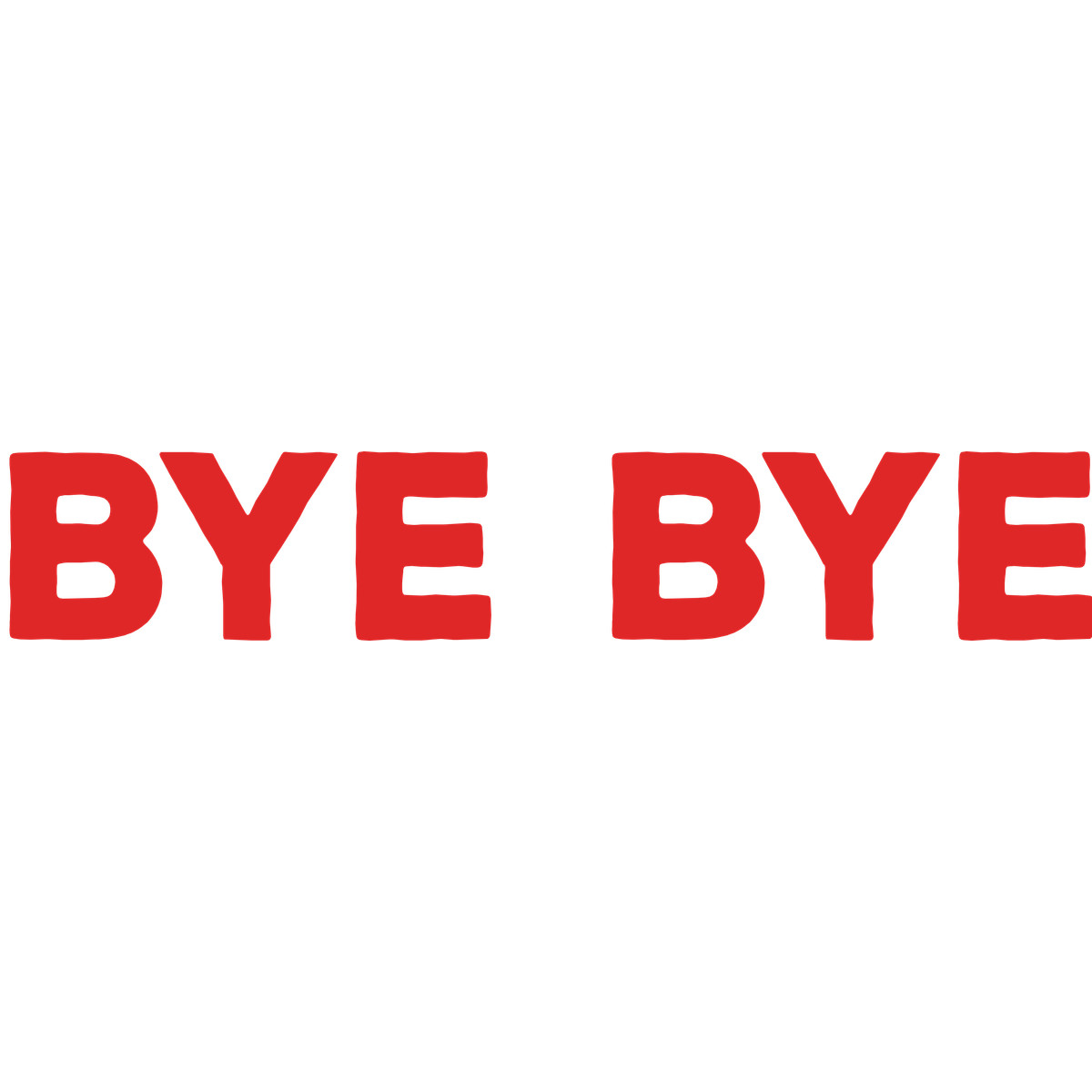 Ilustração de Bye em no estilo Cherry para baixar em PNG, SVG