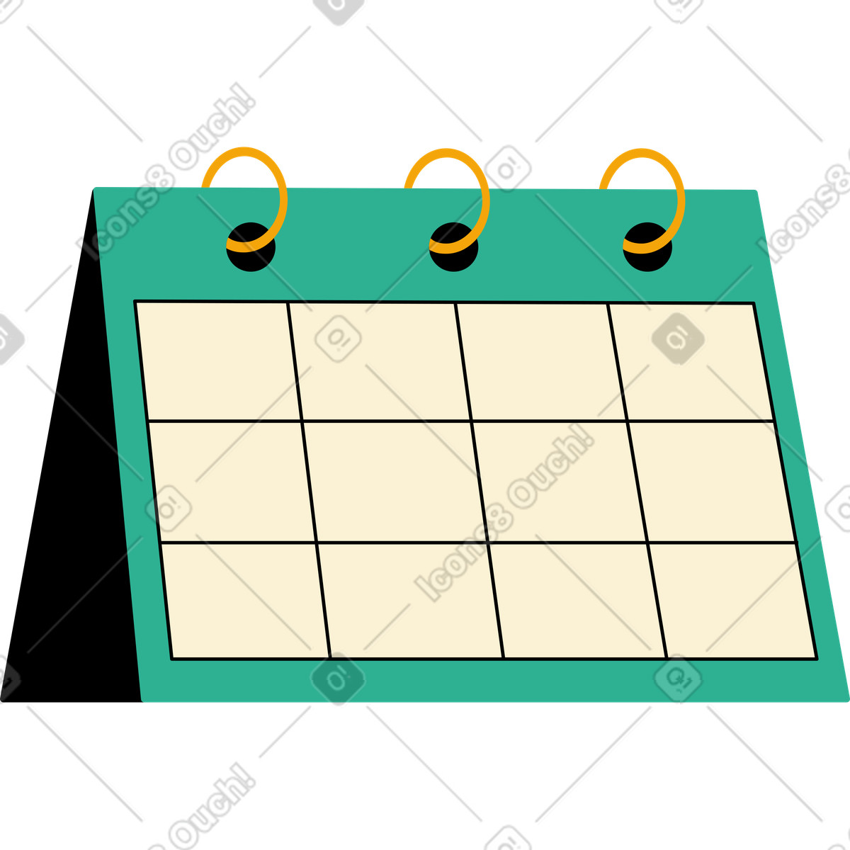 Иллюстрация Календарь в PNG и SVG