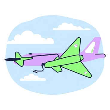 An aerial refueling operation is taking place high in the sky. One military jet, sleek and agile, is positioned behind another larger military aircraft. The larger jet has a prominent refueling boom extended towards the smaller jet. Both jets have distinct military markings visible on their fuselage. The background features a clear blue sky with a few scattered clouds, enhancing the sense of altitude. The smaller jet is in a stable flight position, aligning perfectly with the boom to receive fuel. The operation is conducted with precision and coordination between the two aircraft.