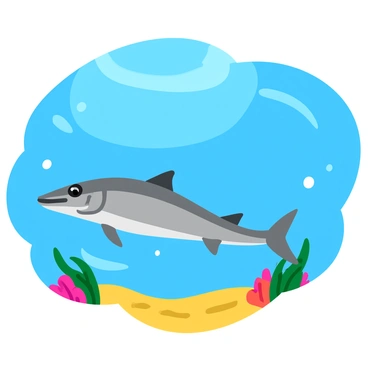 A silver barracuda gliding gracefully through clear blue water above a sandy ocean floor. The barracuda has elongated, sleek body and sharp teeth, showcasing its predatory nature. Sunlight filters down from the surface, creating shimmering patterns on the sandy bottom. Tiny fish dart around the barracuda, adding movement to the scene, while colorful coral reefs peek out in the background. The flowing movement of the water creates a sense of tranquility around the barracuda as it navigates its underwater environment.
