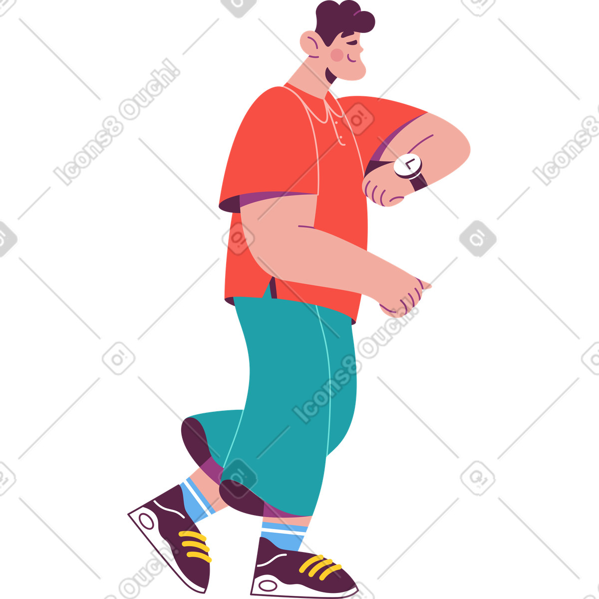 下载 Sammy 风格的 男人 插画，支持 PNG、SVG 格式