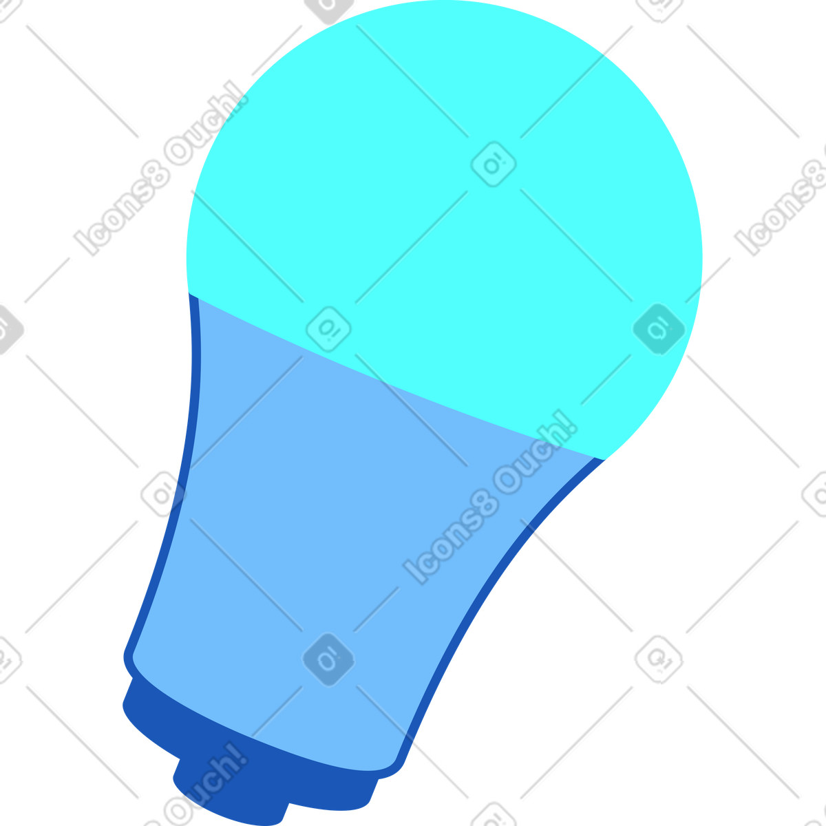 Illustration Lampe dans le style Storyline à télécharger aux formats PNG, SVG