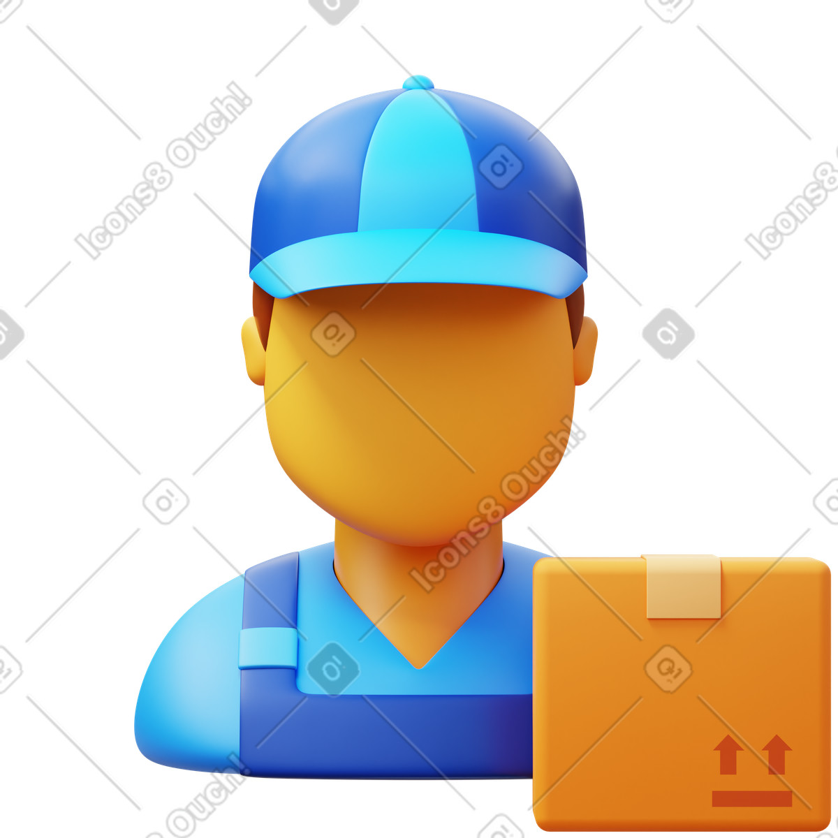 Illustration Supplier dans le style 3D Fluency à télécharger aux formats PNG, SVG