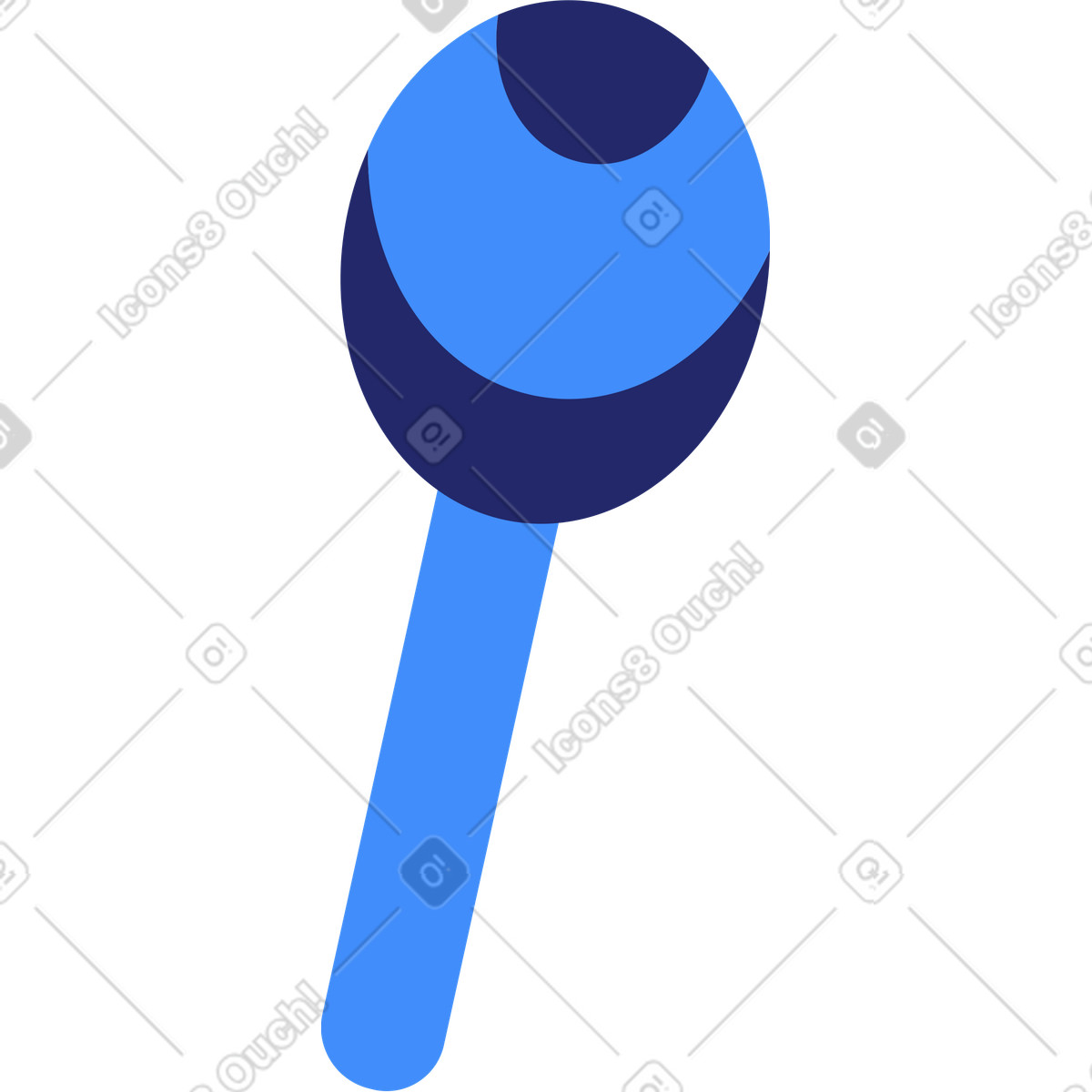 Clip スタイルの メキシコのマラカス のイラストをPNG、SVG形式でダウンロード