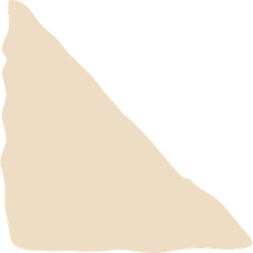 Beige triangle PNG, SVG