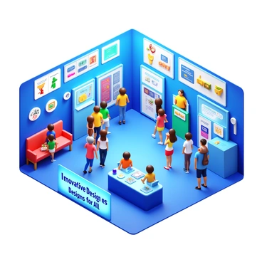 An exhibition showcasing products designed for people of all ages and abilities