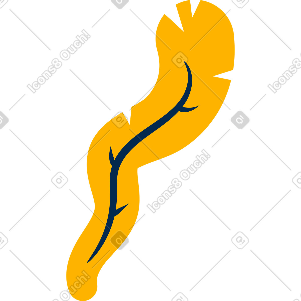 Ilustración Planta en estilo Flame a descargar en PNG y SVG