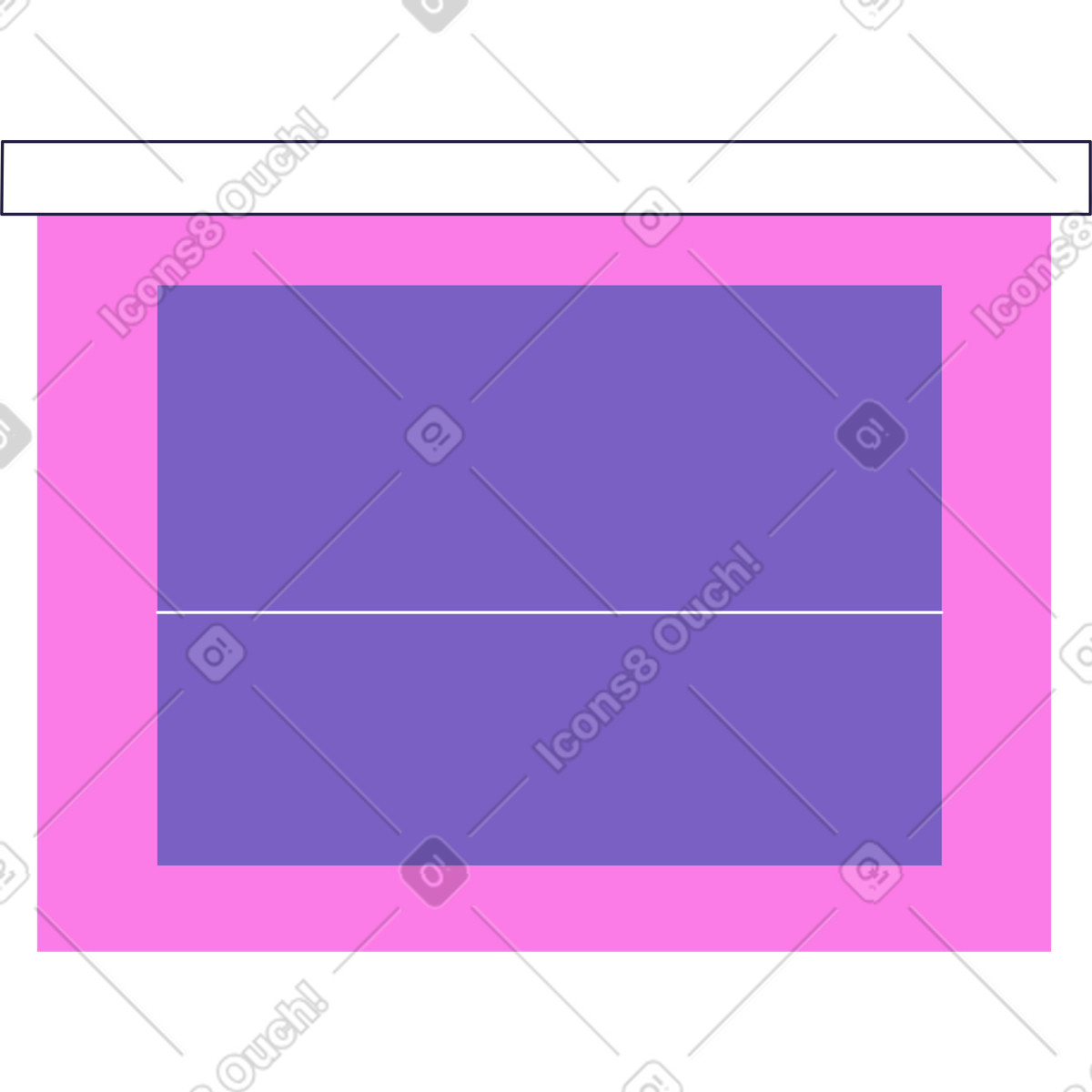 Ilustración Bar en estilo Mellow a descargar en PNG y SVG
