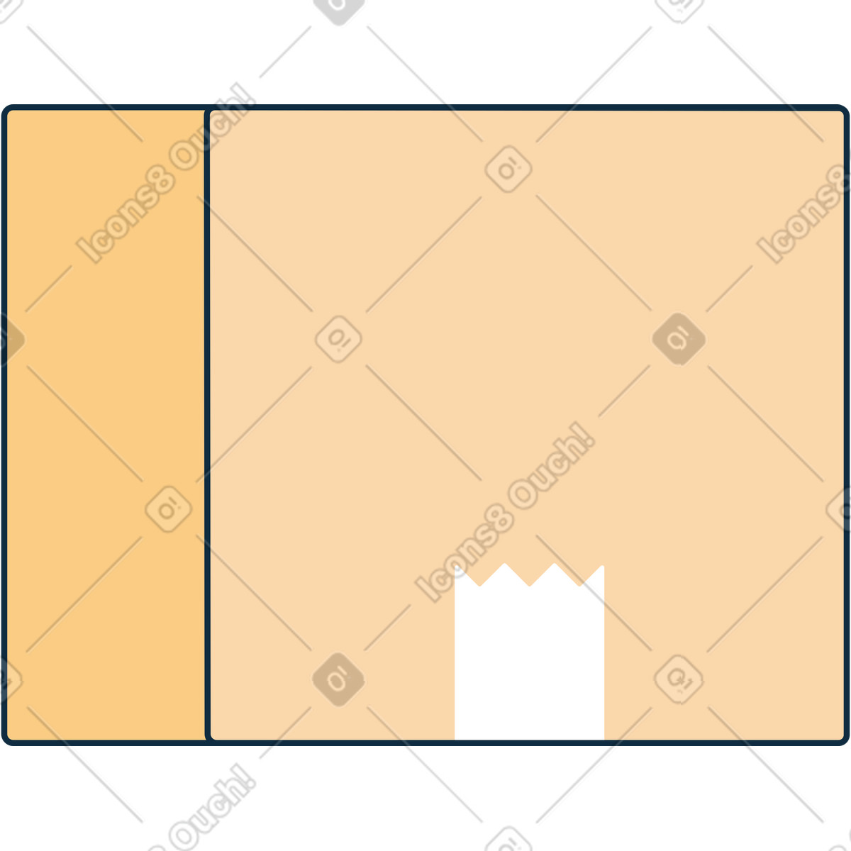 Illustration animée Boîte postale dans le style Bubble gum à télécharger aux formats GIF, Lottie (JSON), AE