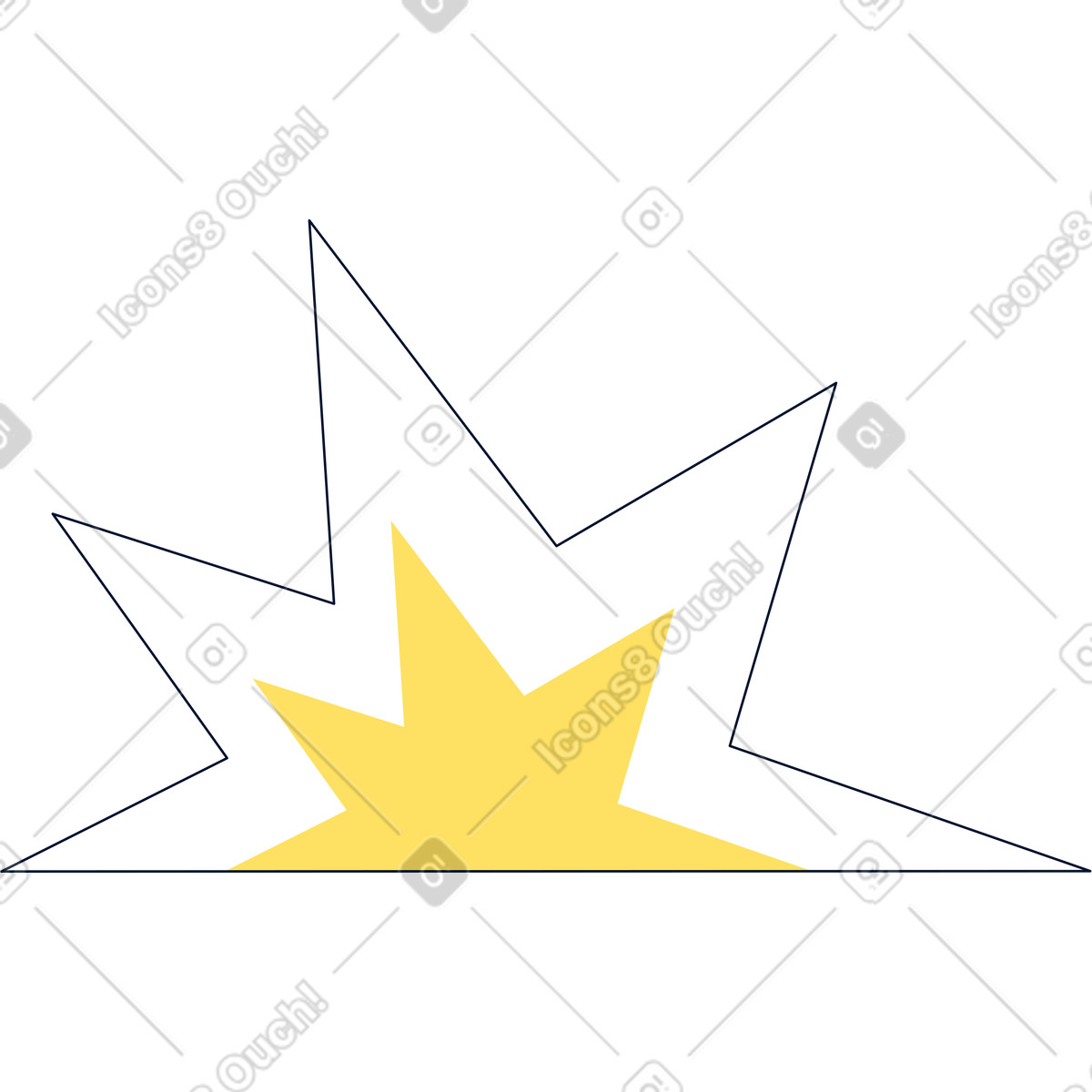 Flash illustration in Teal style download in PNG, SVG