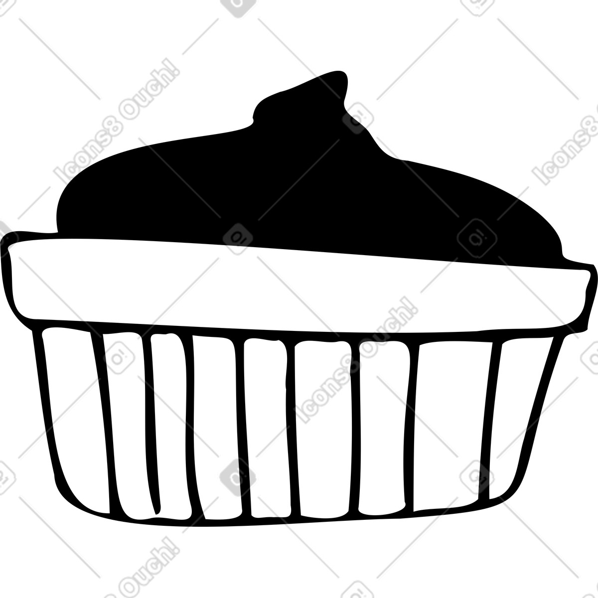 Ilustración Salsa de ketchup en un plato estilo Marks a descargar PNG y SVG