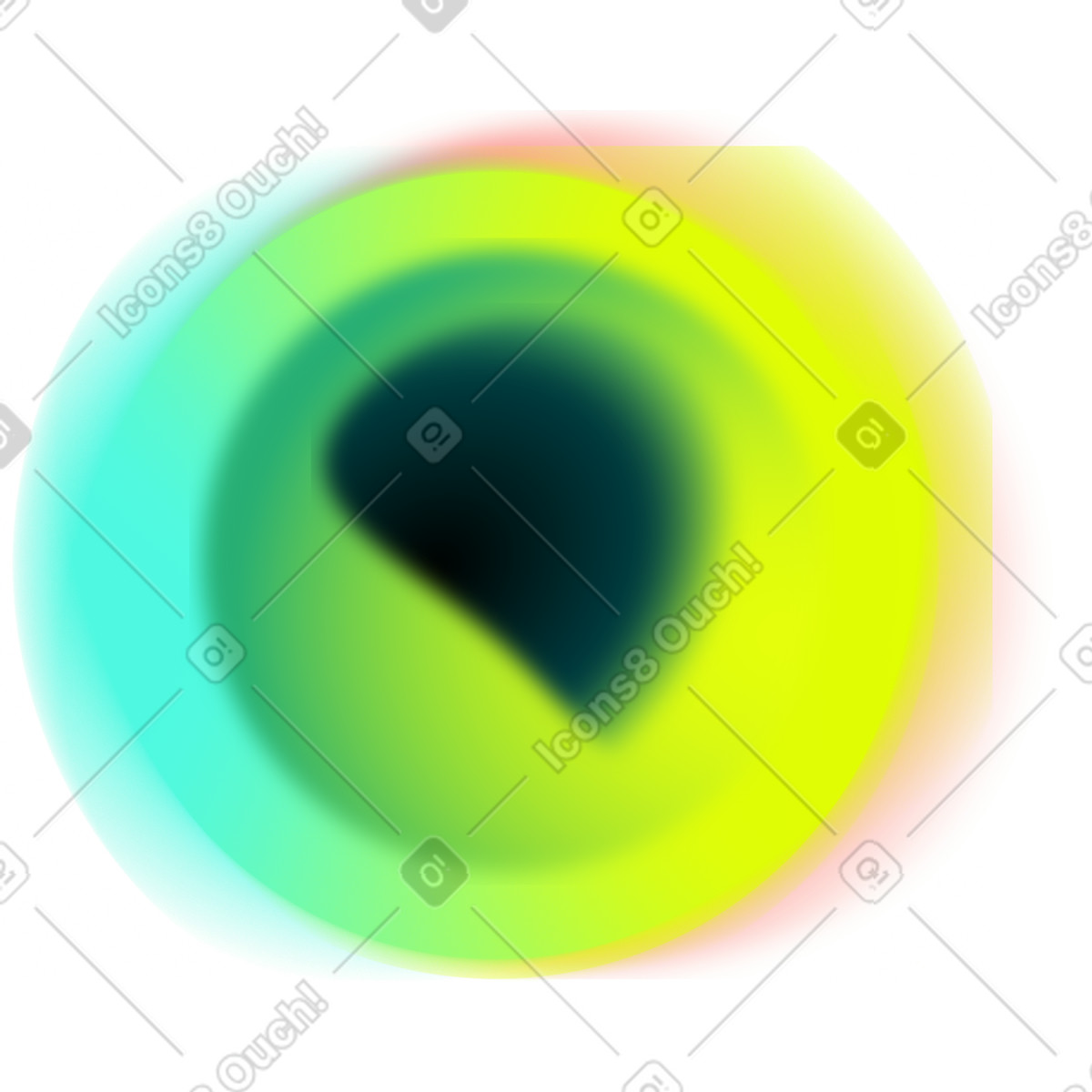 Иллюстрация Cosmic black hole в стиле Forms — скачать в форматах PNG, SVG