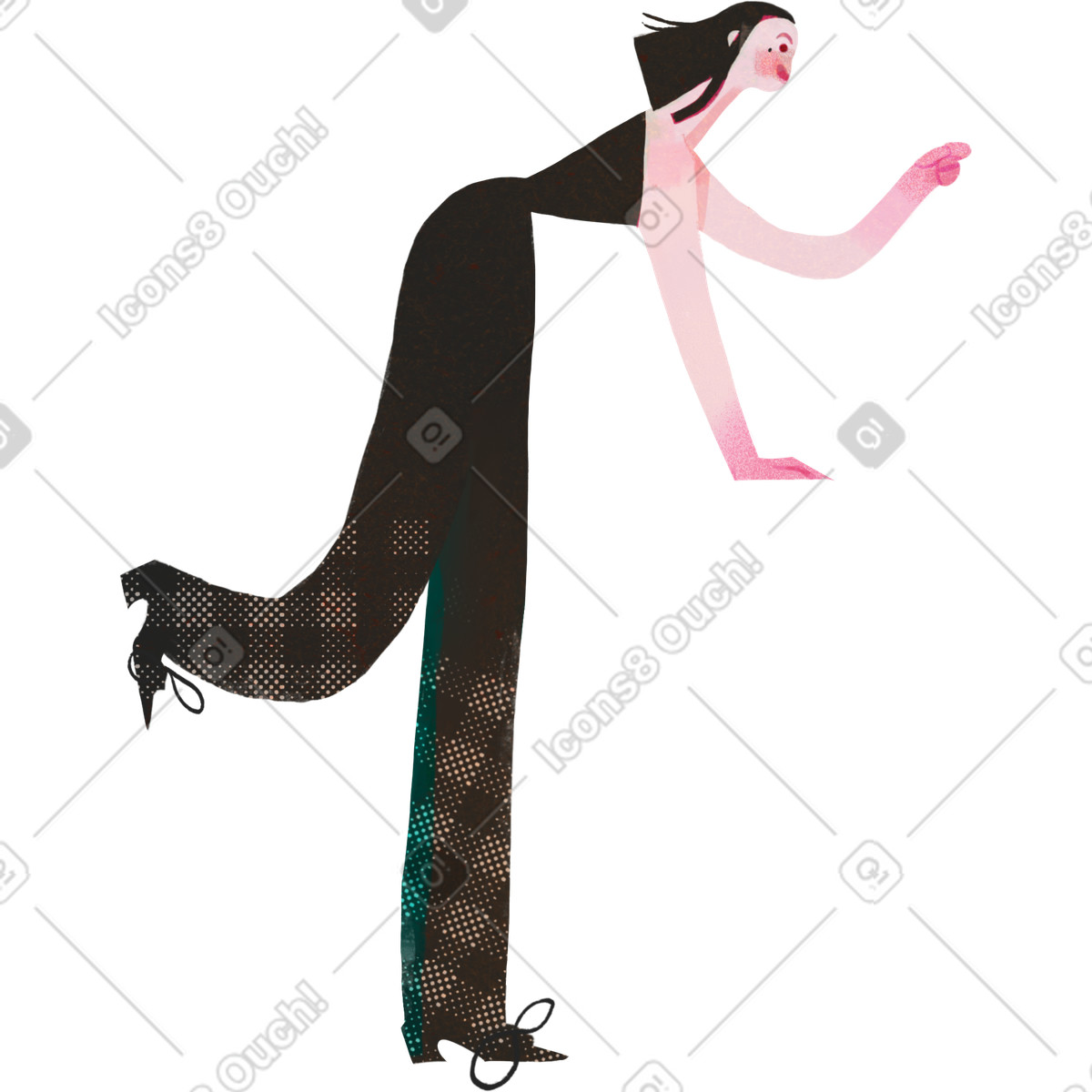 Fabulous スタイルの 夫人 のイラストをPNG、SVG形式でダウンロード