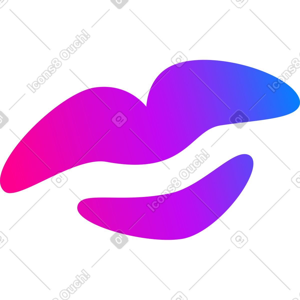 Ilustração de Lábios em no estilo Vibrant para baixar em PNG, SVG
