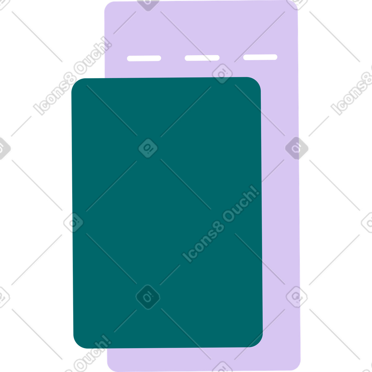 Reisedokumente animierte Illustration im Sammy Line-Stil als Download in GIF, Lottie (JSON), AE