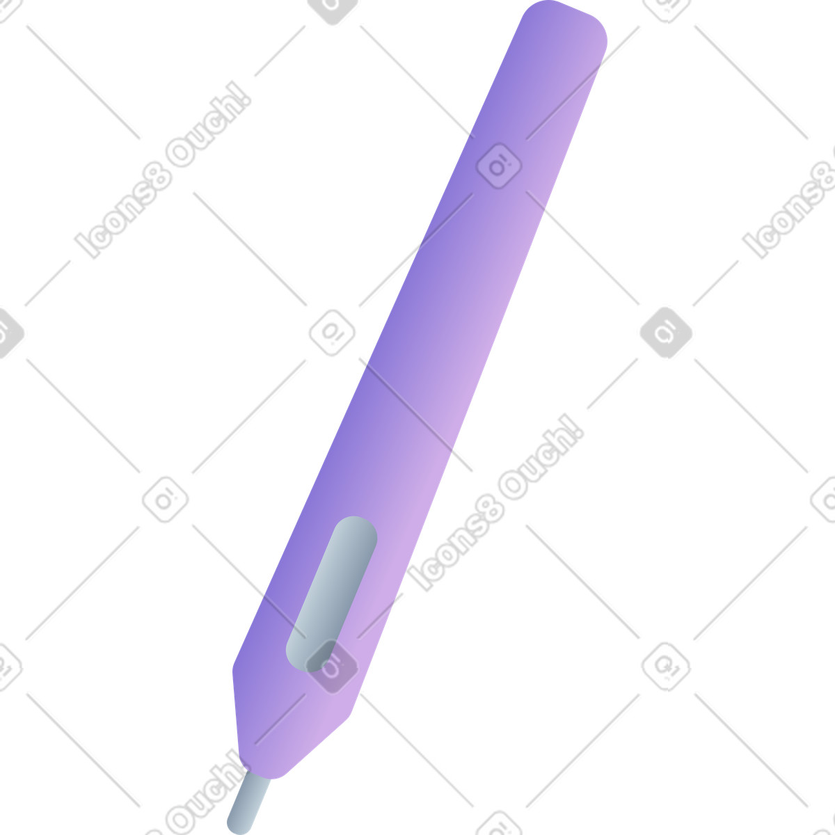 Ilustración Lápiz óptico en estilo Silky a descargar en PNG y SVG