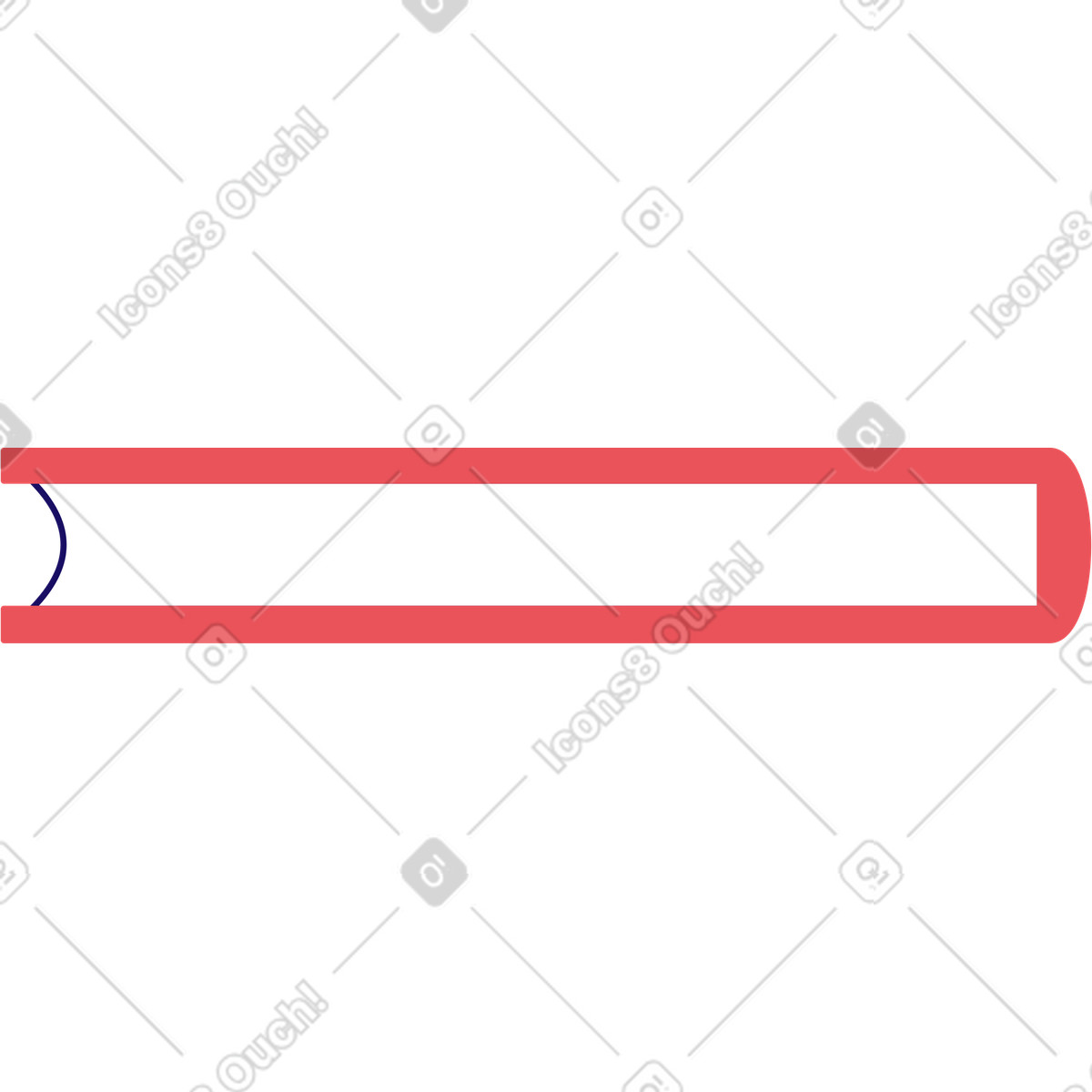 Ilustração de Livro fechado em no estilo Bendy para baixar em PNG, SVG