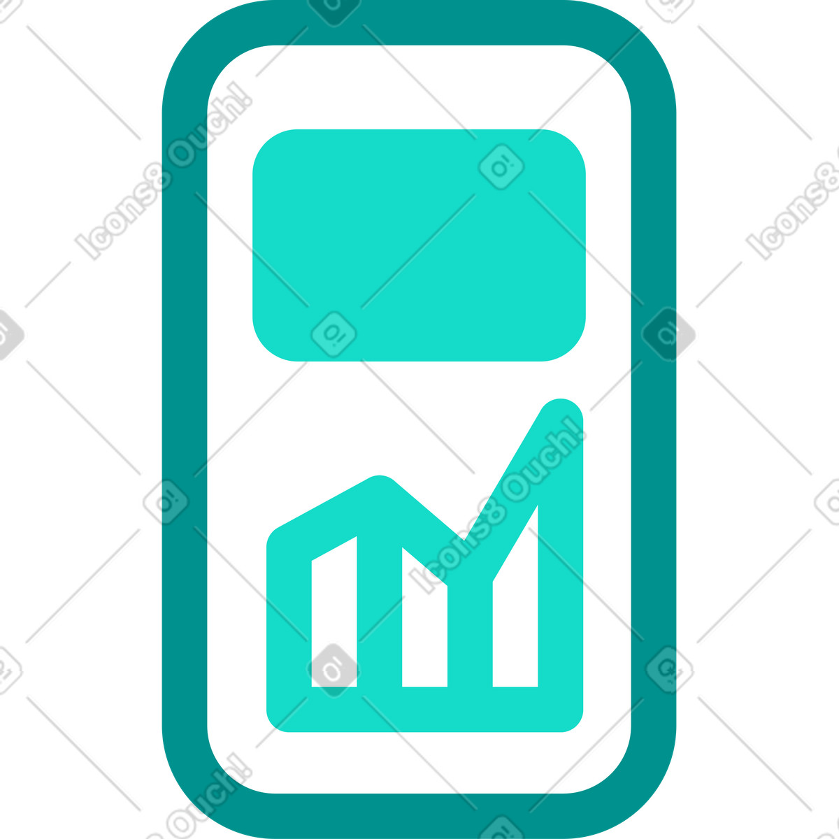 Illustration Téléphone dans le style Natty à télécharger aux formats PNG, SVG