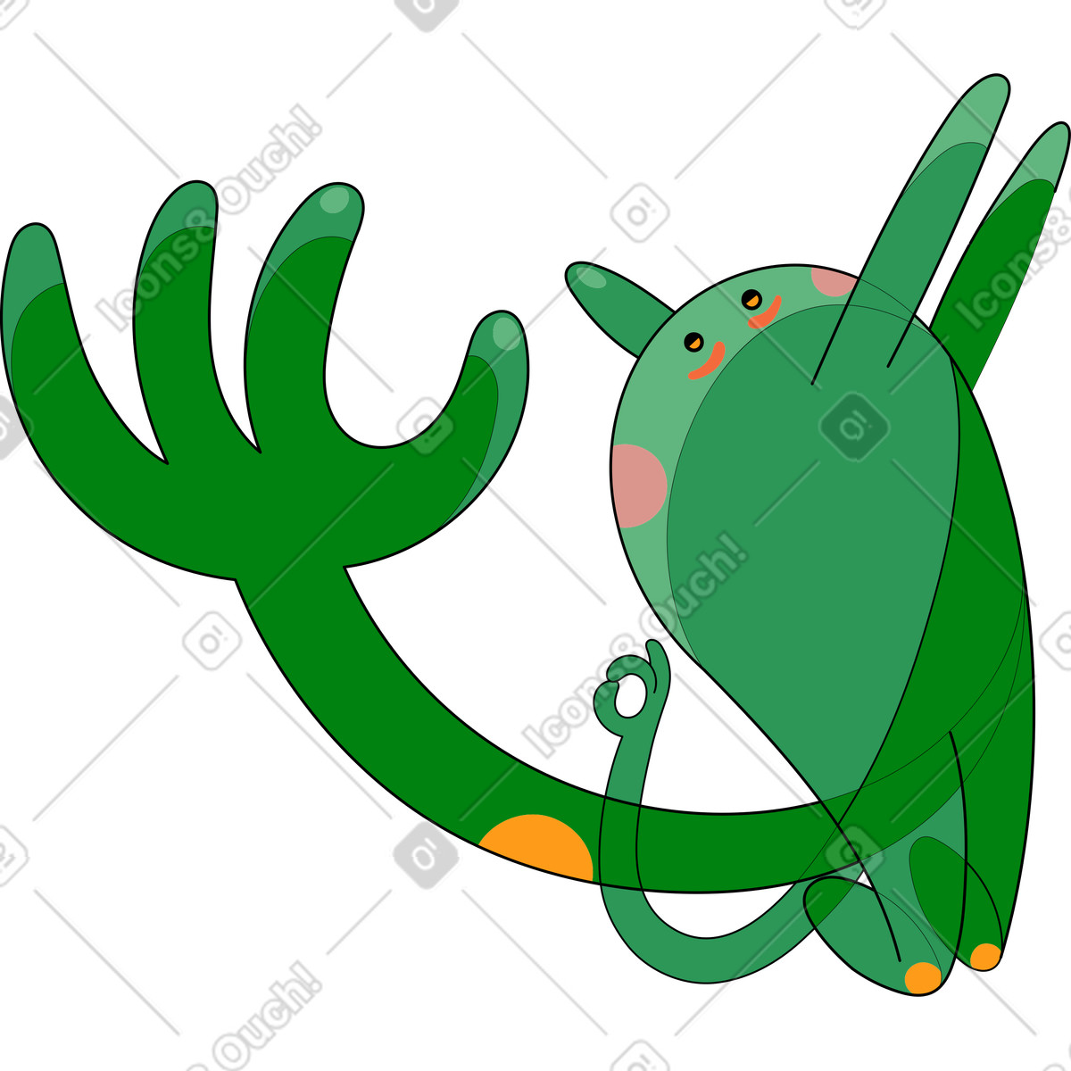 Иллюстрация Существо в PNG и SVG