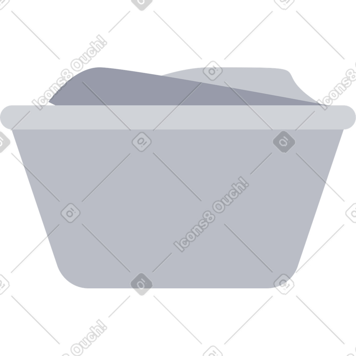 Urban スタイルの 丼鉢 のイラストをPNG、SVG形式でダウンロード