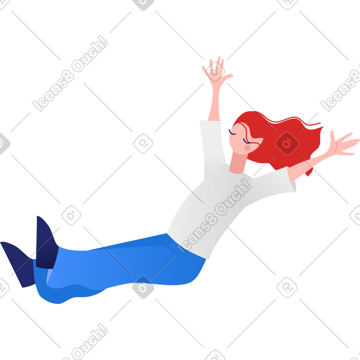 Ilustración Kid en estilo Clip a descargar en PNG y SVG