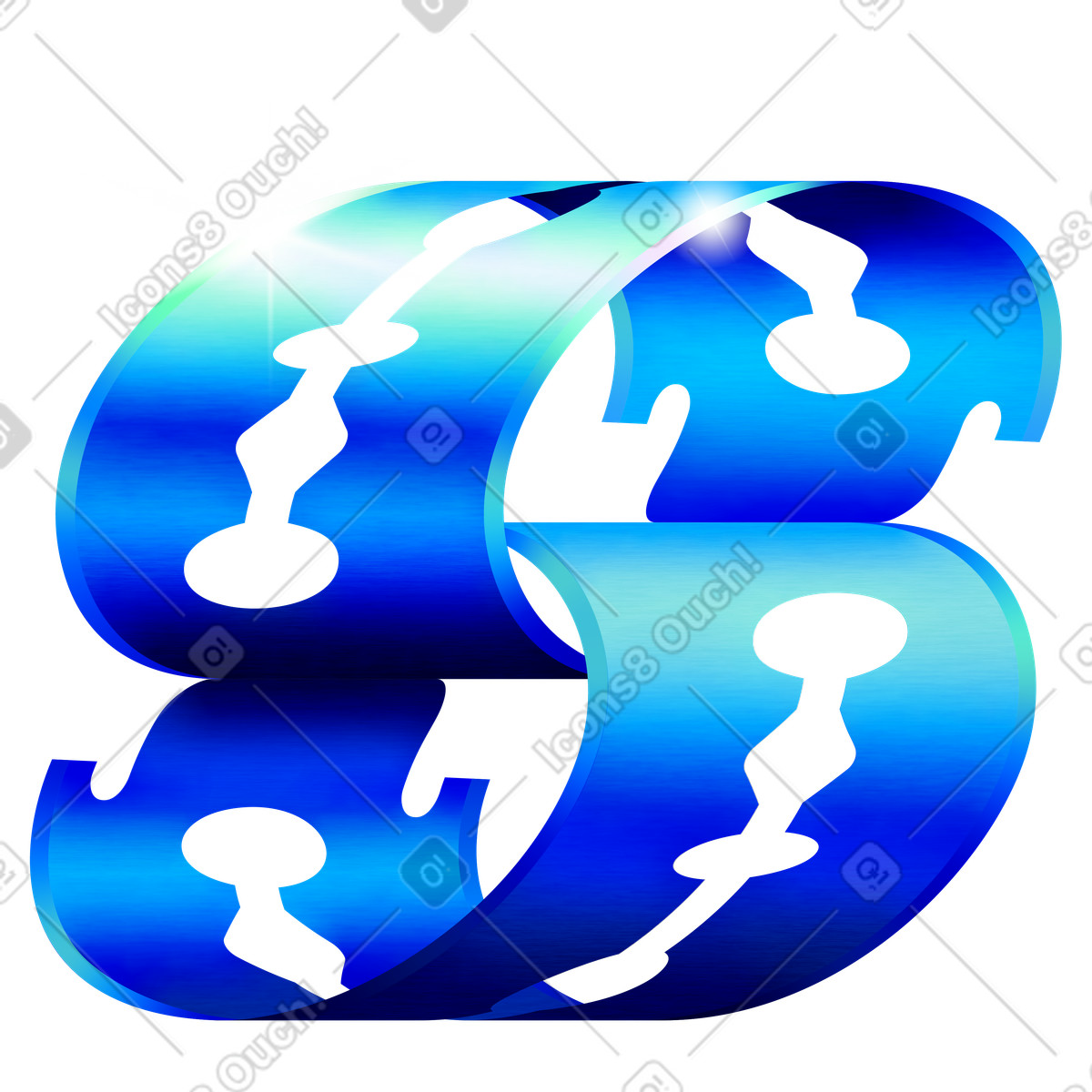 Lettera s illustrazione in stile Type scarica in PNG, SVG