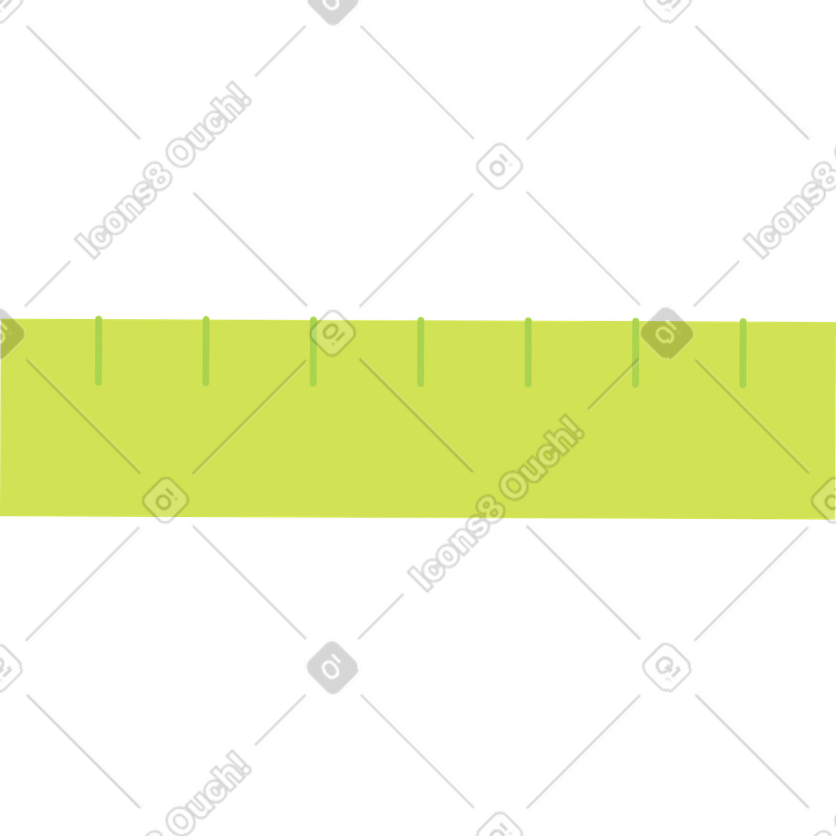 Ruler illustration clipart image in PNG SVG GIF showing measurement tool