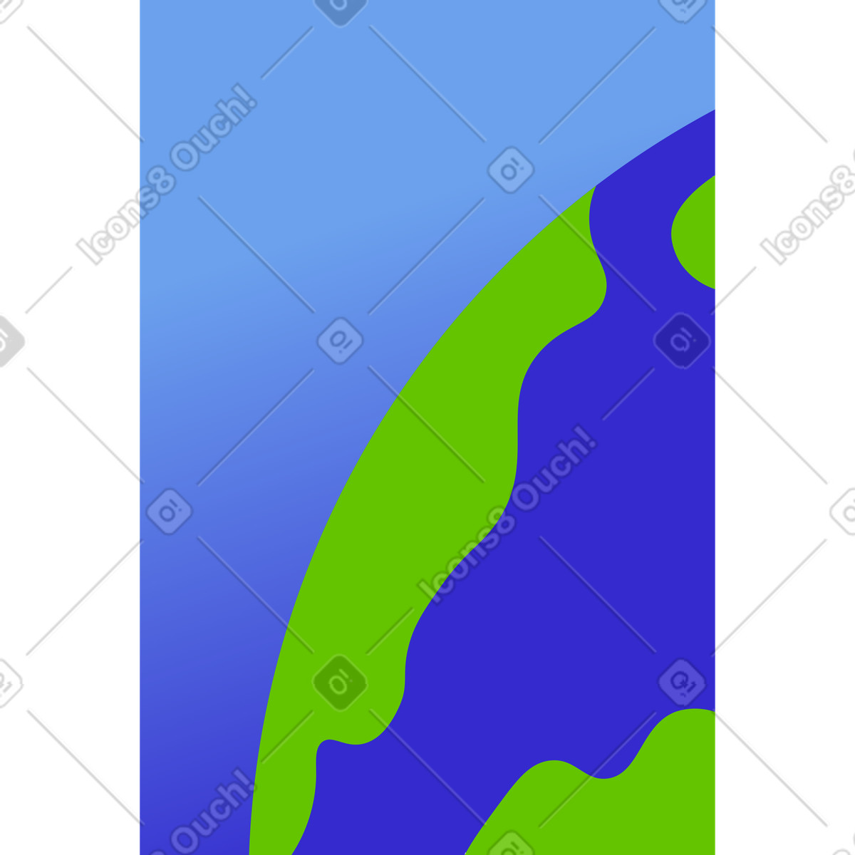 Sfondo terra illustrazione in stile Space scarica in PNG, SVG