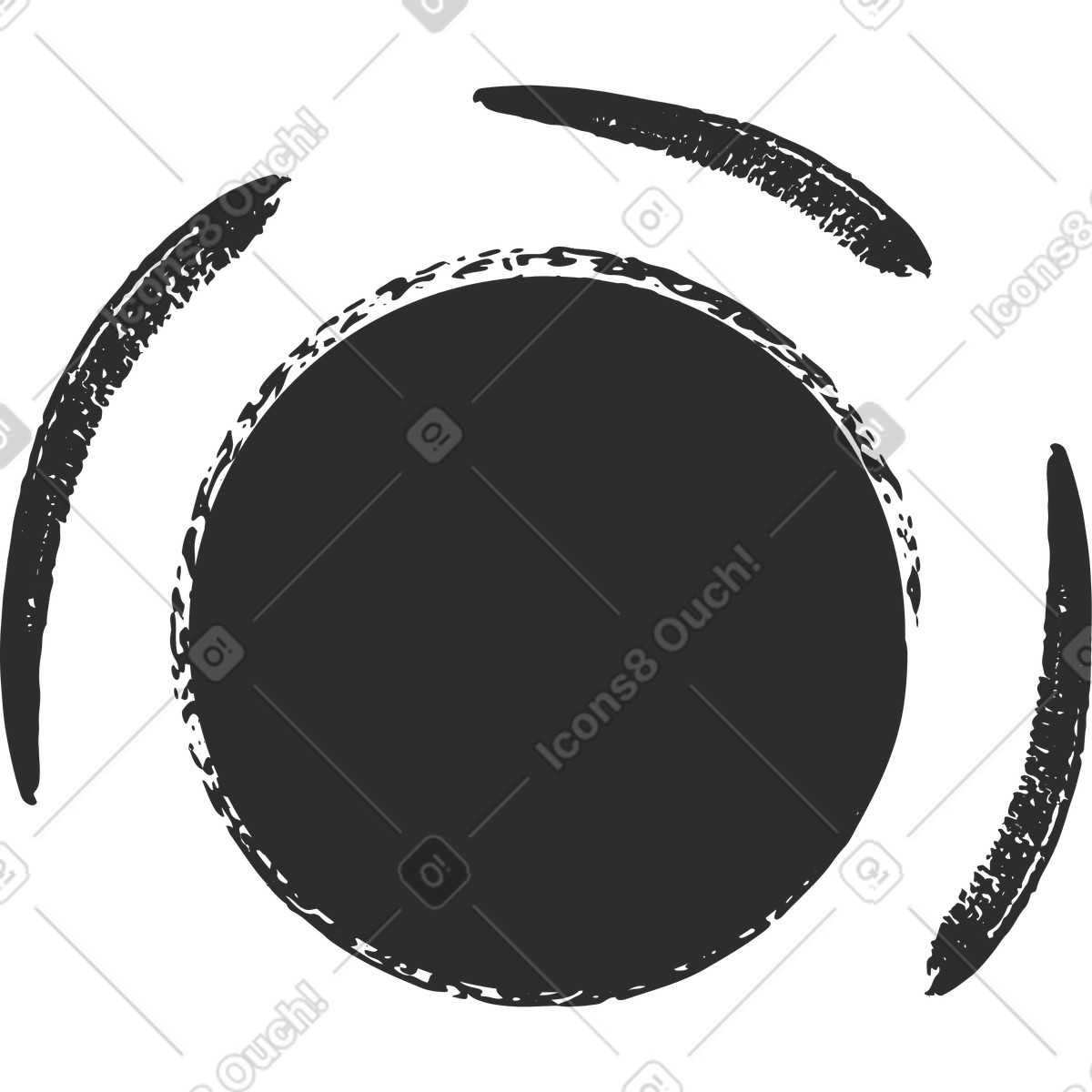 Illustration Bouton dans le style Graphite à télécharger aux formats PNG, SVG