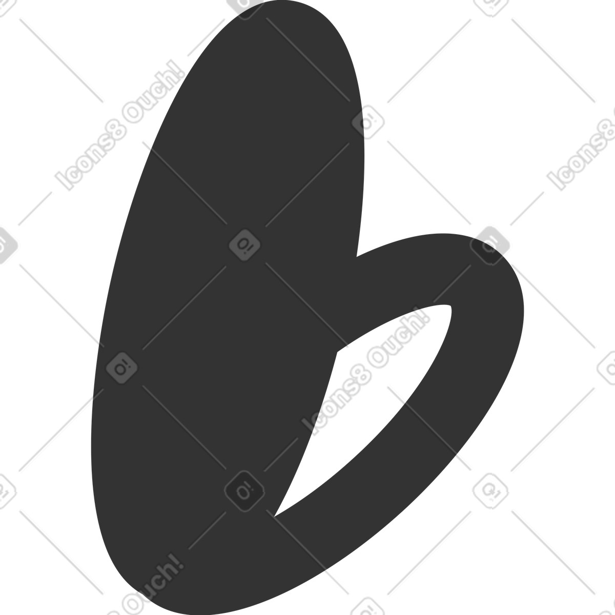 Crayon 스타일의 잎 일러스트레이션 PNG, SVG 다운로드