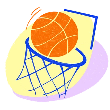 Иллюстрации Баскетбол в PNG и SVG 