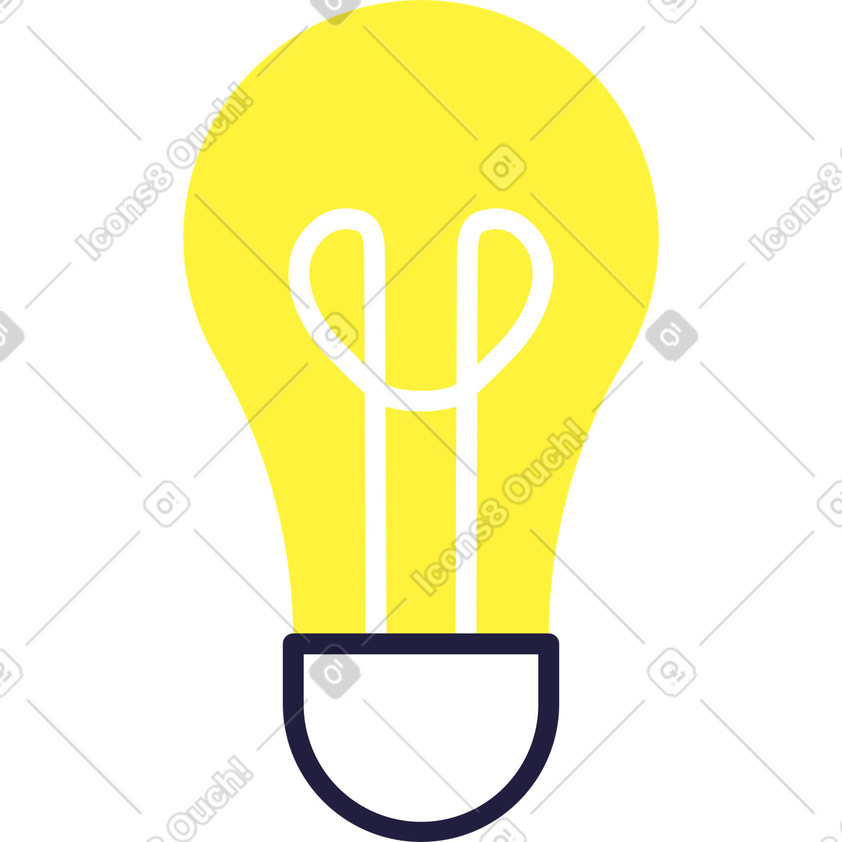 Illustration Lampe dans le style Mellow à télécharger aux formats PNG, SVG